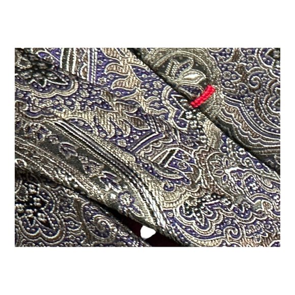 GORGEOUS ZANETTI MEN'S PAISLEY TIE - 100% SILK - NEW WITH TAG - Picture 4 of 5
